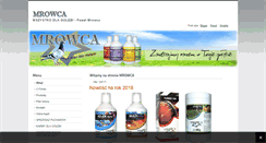 Desktop Screenshot of mrowca.eu