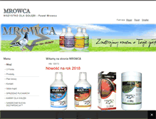 Tablet Screenshot of mrowca.eu